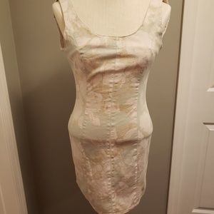 Mint green shirt dress